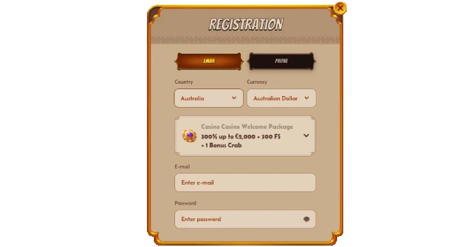 AlaWin Casino Registration banner